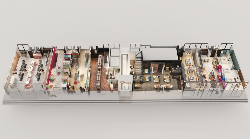 3D floor plan